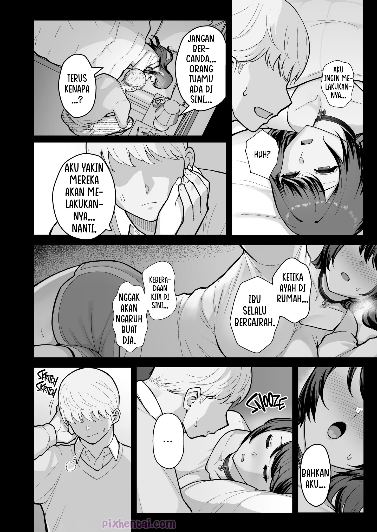 Komik hentai xxx manga sex bokep Kazoku ga Neshizumaru Yoru ni Hitozuma o Daita Hon 19